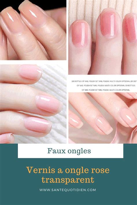 vernis a ongle transparent.